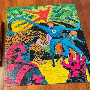 Fantastic Four Superhero Puzzle